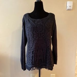 Zaraknit Layered Sweater